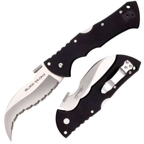3810 Cold Steel Black Talon II Serrated Edge - 22BS 3810 Cold Steel Black Talon II Serrated Edge - 22BS