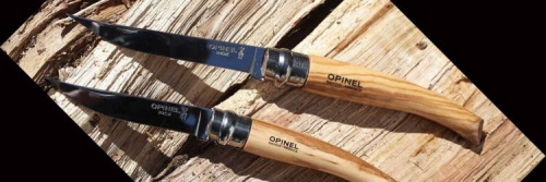 Складной нож Opinel Нож складной филейный№8 VRI Folding Slim Olivewood фото 8