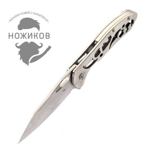 5891 ch outdoor knife CH3515 Silver фото 7