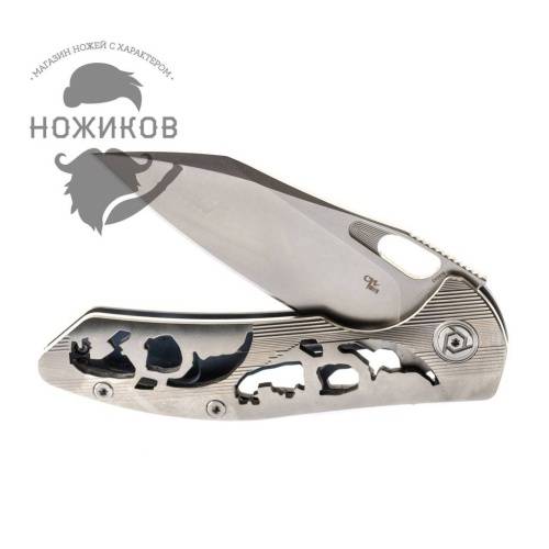 5891 ch outdoor knife CH3515 Silver фото 10