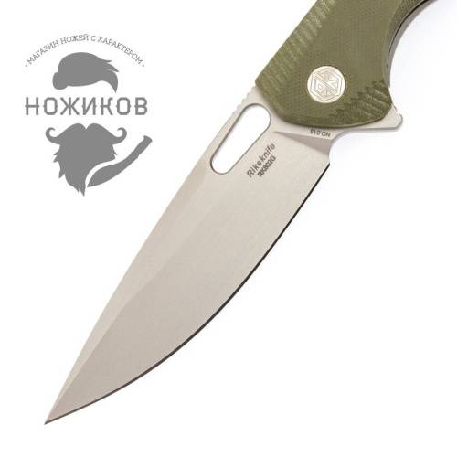 5891 Rike knife RK802G Green фото 11