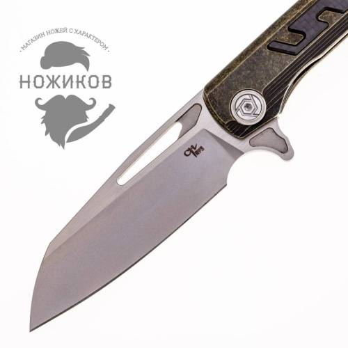 365 ch outdoor knife CH Butcher Bronze фото 7