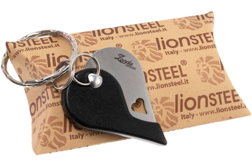 98 Lion Steel Нож-брелок складной сердце LionSteel LB EB - LionBeat Ebony фото 7 98 Lion Steel Нож-брелок складной сердце LionSteel LB EB - LionBeat Ebony фото 7