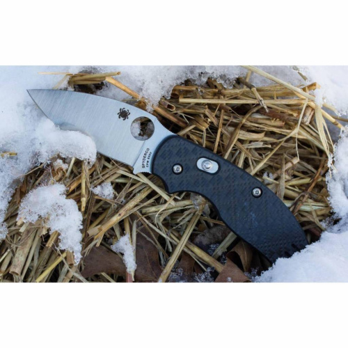 Складной нож Spyderco Sage 3 - 123CFBAP фото 5 Складной нож Spyderco Sage 3 - 123CFBAP фото 5