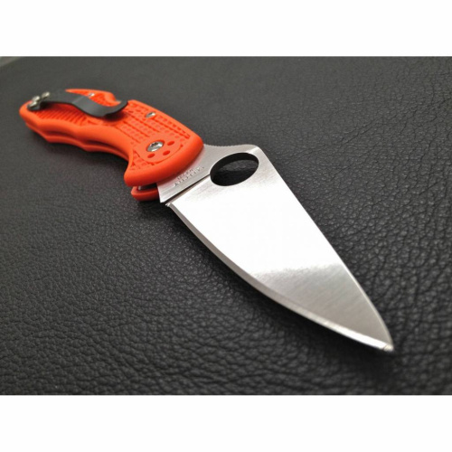 Складной нож Spyderco Delica 4 Flat Ground - 11FPOR фото 8 Складной нож Spyderco Delica 4 Flat Ground - 11FPOR фото 8