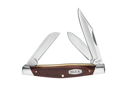 5891 Buck Stockman Woodgrain