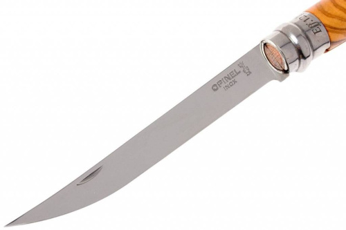 504 Opinel №12 VRI Folding Slim Olivewood фото 7