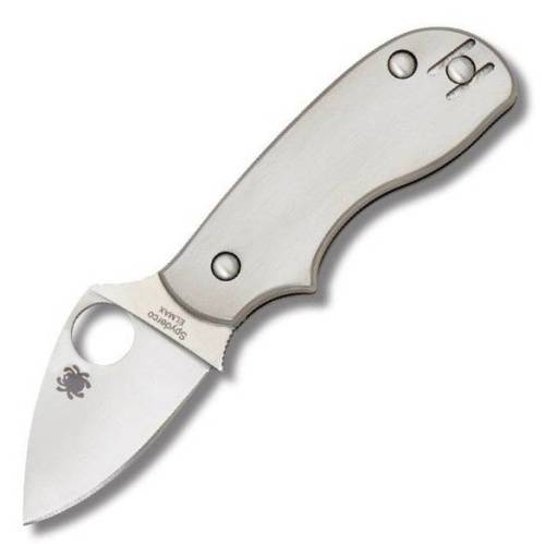 5891 Spyderco Squeak Titanium 154TIP