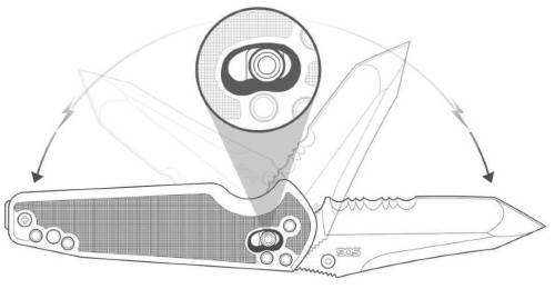 5891 SOG Spec Elite II - SE18 12.7 см. фото 6