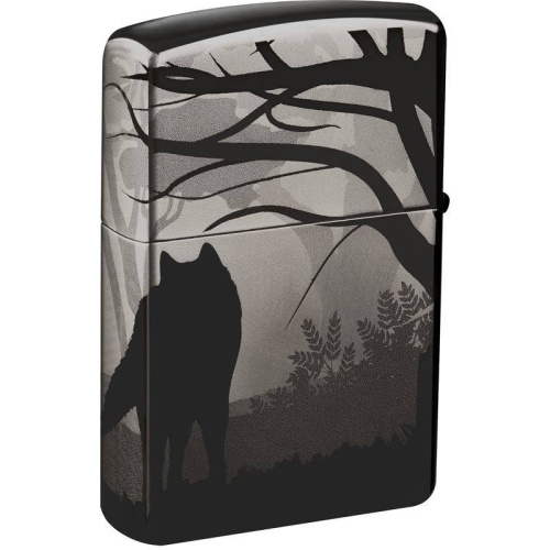499 ZIPPO Зажигалка ZIPPO Classic с покрытием Black Ice фото 5