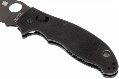 5891 Spyderco Manix 2 Black - 101GPBBK2 фото 17