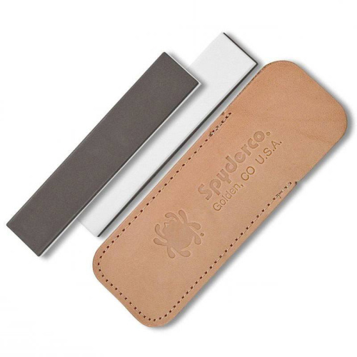 129 Spyderco Карманная точилка DOUBLE STUFF™ Pocket Stone Fine/Med Grit 129 Spyderco Карманная точилка DOUBLE STUFF™ Pocket Stone Fine/Med Grit