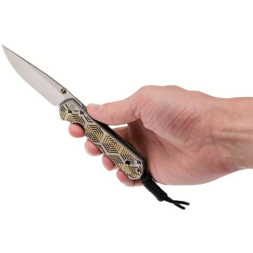 Складной нож Chris Reeve Large Sebenza 21 Gold фото 3