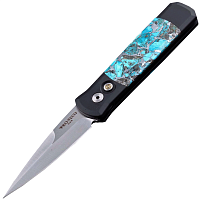 Автоматический нож Pro-Tech Santa Fe Stoneworks Godson Customized