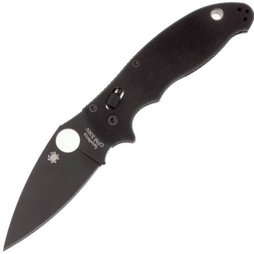 5891 Spyderco Manix 2 Black - 101GPBBK2