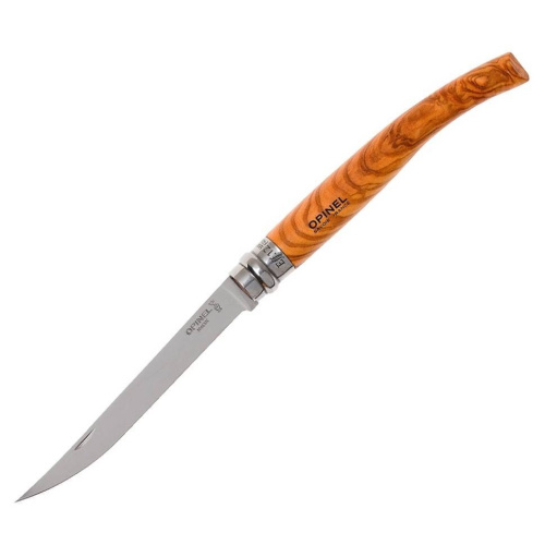 504 Opinel №12 VRI Folding Slim Olivewood фото 4