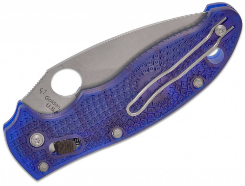 Складной нож Spyderco Manix 2 Lightweight Blue 101PBL2 фото 12 Складной нож Spyderco Manix 2 Lightweight Blue 101PBL2 фото 12