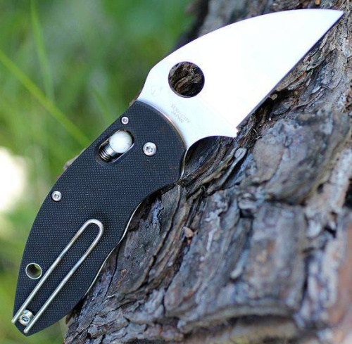 Складной нож Spyderco Q BALL BLACK C219GP фото 2 Складной нож Spyderco Q BALL BLACK C219GP фото 2
