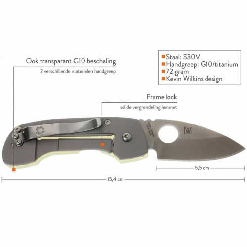 Складной нож Spyderco Leaf Storm 128GP фото 3 Складной нож Spyderco Leaf Storm 128GP фото 3