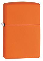 Зажигалка ZIPPO Classic с покрытием Orange Matte