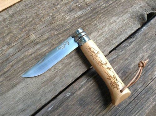 Складной нож Opinel №8 Trekking фото 5 Складной нож Opinel №8 Trekking фото 5