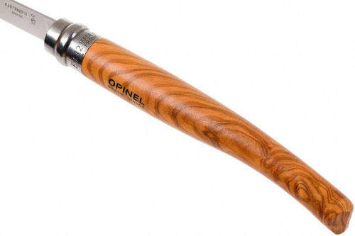504 Opinel №12 VRI Folding Slim Olivewood фото 3