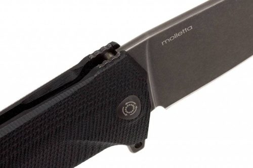 Складной нож Lion Steel KUR BBK G10 Black Flipper фото 12 Складной нож Lion Steel KUR BBK G10 Black Flipper фото 12